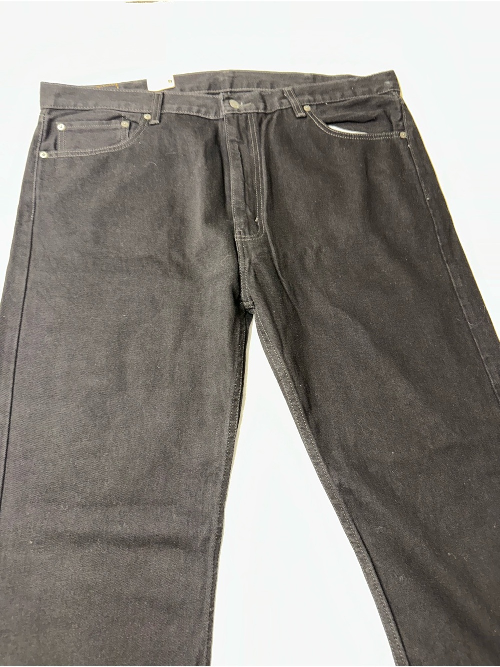 Levi's Men's Black Straight Jeans